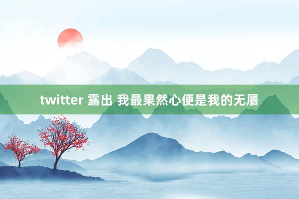 twitter 露出 我最果然心便是我的无餍